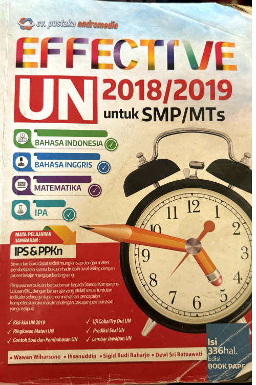 EFFECTIVE UN SMP 2018/2019